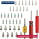 39 PCS Air Conditioning Valve Core Accessories Kit, R12 R134a Refrigeration Schr