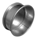 Nordfab 8010003769 10" x 2" Round End Cap, 22 ga.