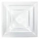 AMERICAN LOUVER STR-C-12W Ceiling Diffuser,White,12" Duct Size 52CE95