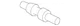 Genuine Ford A/C Service Valve Core 4L3Z-19D701-A