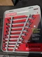 NOS Sears Craftsman USA Combination Wrench Set 6 Point Metric 47235 7,8,10-16mm