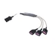 TRANE CAB01148 Appliance Wire Harness; Branching, Male To 3 Female 19.69 Lg