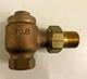 Armstrong Angle Radiator Trap TS-3 No. 8 65 PSI 1" Bronze