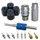 AC Valve Core Kit R12 R134a Teflon Seal Refrigeration A/C Air System