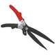 Malco Fdc2 Flex Duct Shear, 12-1/4 In L, Red/Blk