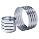 Americ Am-Cg20 Duct To Duct Connector, Aluminum, 20 In Outlet Diameter, 5 3/8