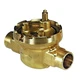 HONEYWELL VU53S2018 Valve 1/2" Brass 1.0 Cv 50 PSI NPT Normally Closed