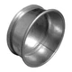 Nordfab 8010003769 10" X 2" Round End Cap, 22 Ga.