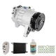 A/C Kit w/ AC Compressor Condenser & Drier For Cadillac SRX 2010 2011