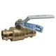 APOLLO 77VLF10701 Manual 2-Way Ball Valve,Press,Brass 36N585