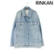 Acnestudios 24SS C90094 Loose Fit Washed Denim Jacket Men's L Used 63332a9d3c06f