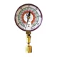 Jb Industries Qc-G825 Test Gauge, Red, For R-22,  R-404A,  R-410A