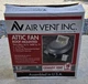 Air Vent 1170 CFM Power Attic Mount Ventilator Fan RV26ML 53830 Gray *Open Box*