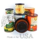 PANTRY LIDS Reusable Tin Can Covers/Couvercles for canned PEOPLE food. 4 Sizes