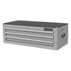 Westward 53Rh51 Westward Intermediate Chest, 3-Drawers, Stainless Steel Silver,