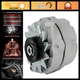 Self-Exciting 1 Wire Alternator 12V 105Amp for GM SBC BBC 10SI Replacement