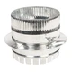 10" Starting Collar with Damper - Master Flow HVAC Duct Connector