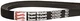 Browning 301613  Super Gripbelt, A Belt Section, 1/2 x 5/16, 47.3 Pitch Length