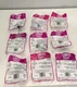 Lot of 9 Southwire 546953 1/2" Size Nylon Liquid-Tight Fitting Type-B NLFS050H