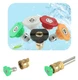 5pcs Pressure Washer Spray Tips Nozzles High Power Kit Quick Connect 1/4" Set
