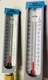 Weksler glass organic liquid thermometer gauge 40-260f range w/T