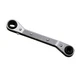 JB Industries T21124U Ratchet Wrench 3/16" 1/4" 1/2" 9/16" Double-End