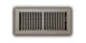 1PC TRUaire 150MB04X10 4" x 10" Supply Register, Non-Scuff Brown