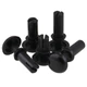 Quality Black Plain Nylon Snap Studs Various Sizes and Lengths Rivet