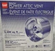 GAF Master Flow 1450 CFM Electric Powered Gable Mount Attic Fan EGV5 Silver