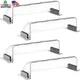 4 Pack Transparent Adjustable Air Deflector for Vents, Sidewalls and Ceiling Reg