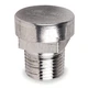 LDI INDUSTRIES AV103 Protected Vent,Aluminum,1 1/4 in H 1U571