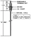 Crown CA434 6 Replacement Flame Rod For Auburn FRS-4-6 Eclipse 13093