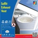 Dundas Jafine White Plastic Adjustable Eave & Soffit Vent SEVZW Dundas Jafine