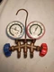 JB INDUSTRIES R12 R22 Manifold Gauge with Hanger 