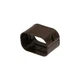 Slimduct INABA  SJ-77-B 77mm 2-1/2" Coupler Brown 3" Union Coupling - Line set
