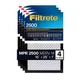 3M 2500 Series Filtrete Filter 4-pack SELECT SIZE 90 Days Of Effective Clear Air