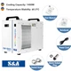 S&A CW-5200DH Water Chiller 100W 130W 150W 180W CO2 Laser Tube FDA