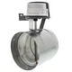 Field Controls Gvd-6Pl Vent Damper,6-1/2 In L X 10-7/8 In H,Ss