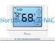 Robertshaw Pro-Series 7-Day Programmable Touchscreen Thermostat RS9320T