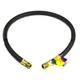 Yellow Jacket 15848 PLUS II "C" Combo Hose, 48", 1/2" Fl x 1/2" Fl