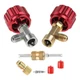 R134A Can Tap Valve Self-Sealing & Puncture Style With Adapter A/C Maintenance