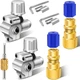A/C Retrofit Valve Kit-Refrigerant Retrofit Valve Set, with R12 to R134A Low Sid