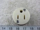 Bryant 5269N 15A 125V Straight Blade Connector 5-15R, Used