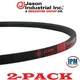 NEW! 2-PACK! JASON A53 V-Belt A-53 4L550 UniMatch MultiPlus 1/2" Wide x 55" Long