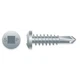 Square Drive Pan Head, Zinc Plated, 10-16 x 3/4, #3 Point, Box of 1,000
