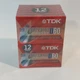 Brand New 12 Pack TDK Superior Normal Bias D60 Blank Audio Cassette Tapes Sealed
