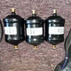 Lot of 3 SANHUA 3/8" Liquid Line Filter Drier DTG-F08030-006 HCFC, HFC, and HFO