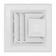 HART & COOLEY A503MS 6X6 ALUMINUM CEILING DIFFUSER THREE WAY