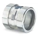 HK-403, Thomas & Betts, 1 Inch, Malleable Iron-Zinc Plated Compression Coupling