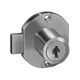 COMPX NATIONAL C8704-KD-3 Cabinet Drawer Dead Bolt Lock,Gld,Round 4TYF7